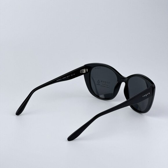 Vogue Women BRAND NEW Sunglasses Black Dark Grey Cat Eye VO5457S W44/87 main image 5